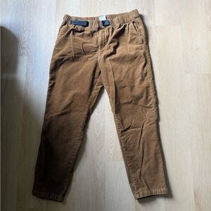 Men's NORTH FACE LARGE Brown Corduroy Pants